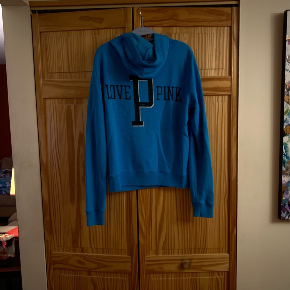 Blue hoodie from PINK